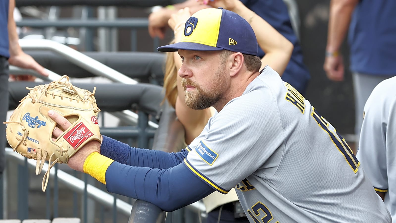 Brewers' Rhys Hoskins facing lengthy stint on IL 