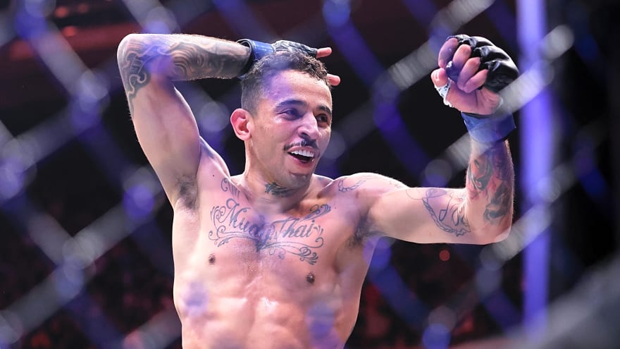 Carlos Prates praised for his classy response to vulgar fan question about Ian Machado Garry’s wife