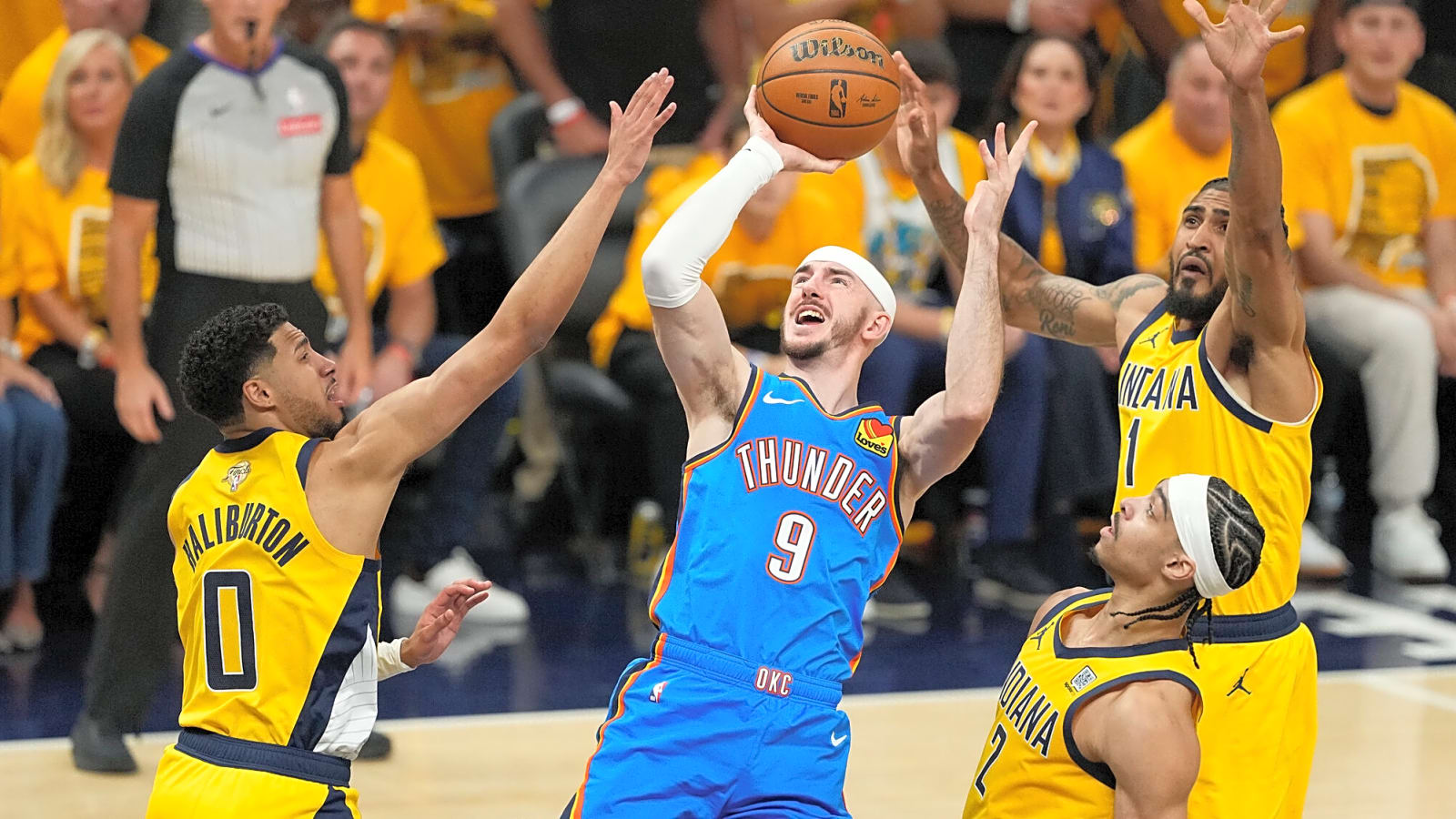 Thunder's Alex Caruso has been X factor of NBA Finals