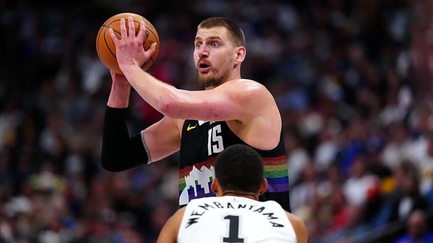 Watch: Nikola Jokic’s brother makes taunting Spurs fan sit down with fiery chastisement