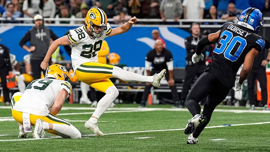 More kicking problems for the Packers at kicker