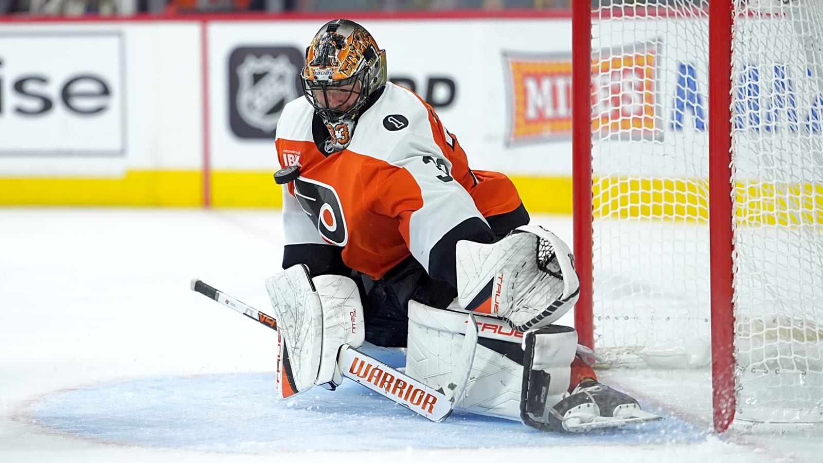 Flyers activate starting goaltender