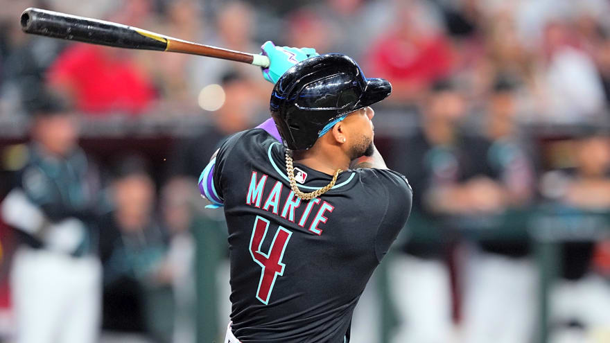 Ketel Marte had the coldest celebration of the season after his walk-off home run vs. Giants