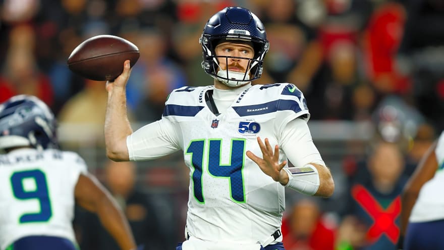 Seahawks' Sam Darnold injures himself ahead of clash with 49ers