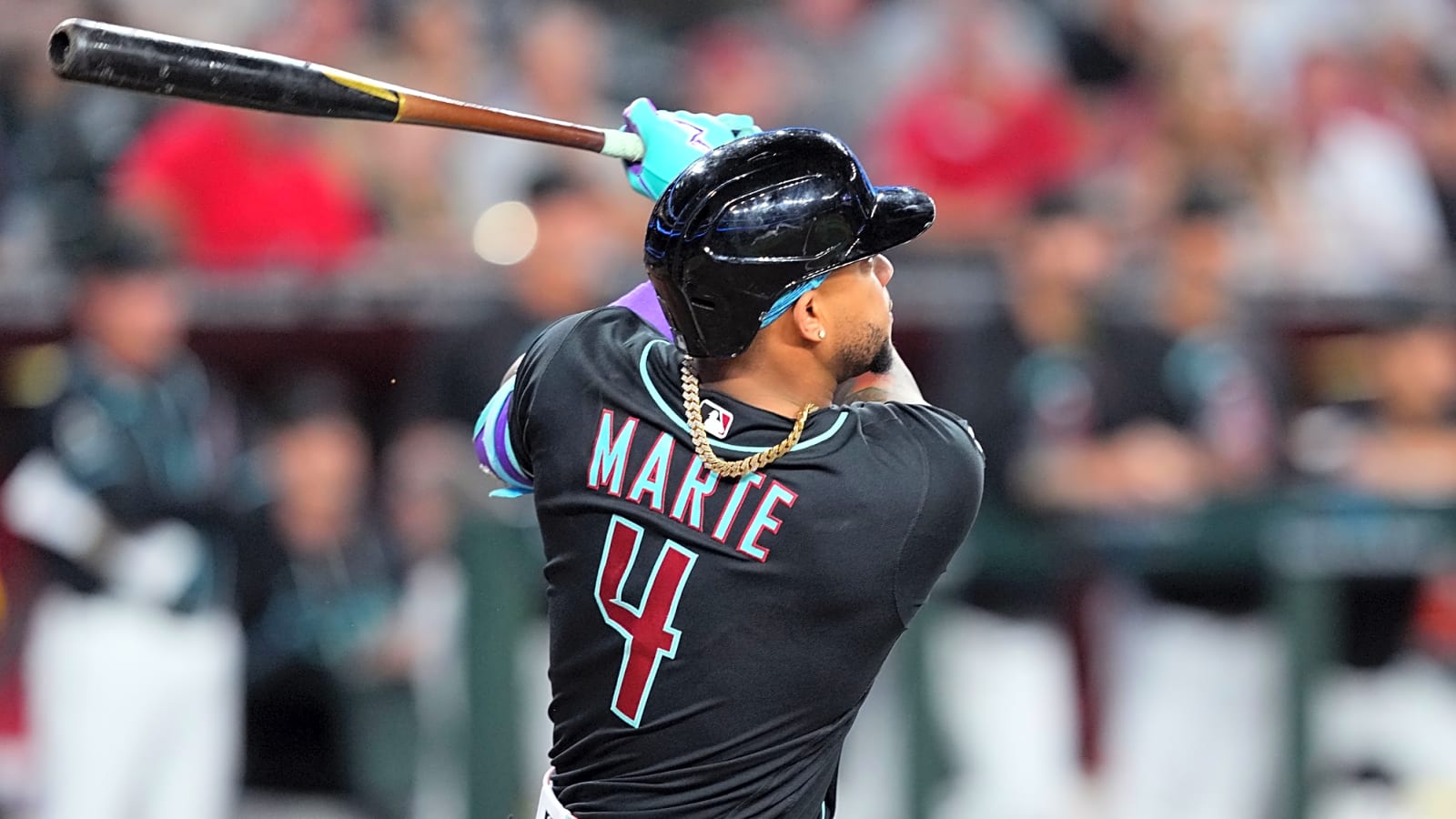 Ketel Marte had the coldest celebration of the season after his walk-off home run vs. Giants