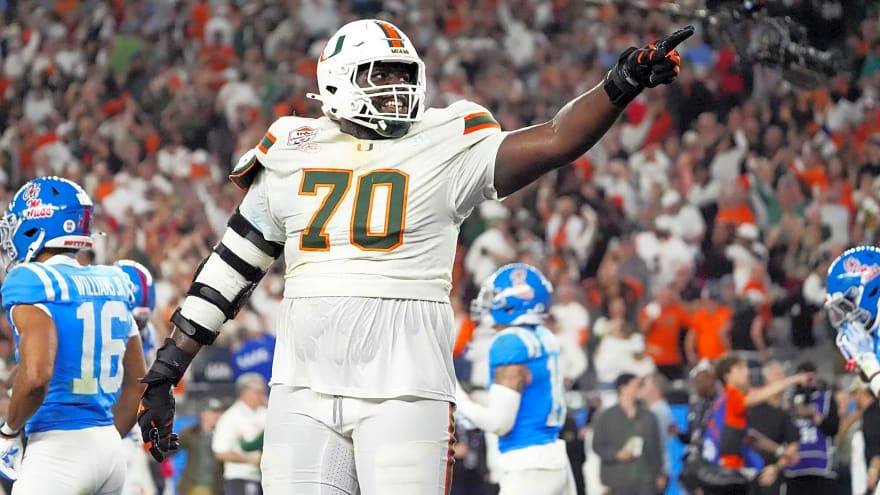Miami Hurricanes O-Lineman Measures Off The Charts At NFL Combine