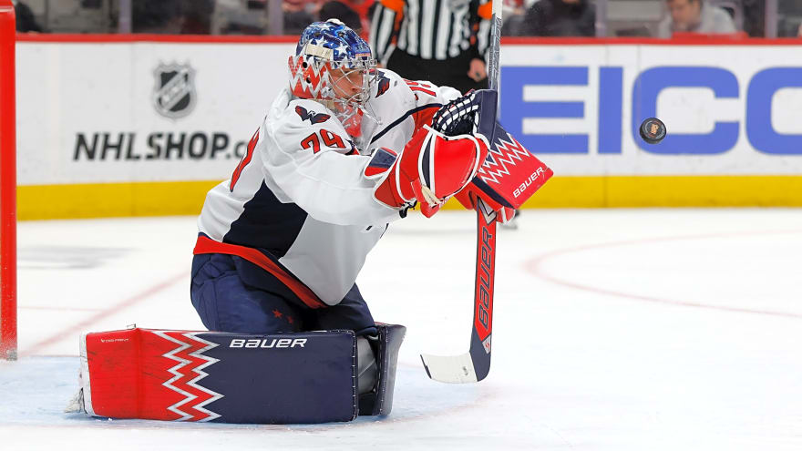 Capitals Activate Charlie Lindgren From Injured Reserve