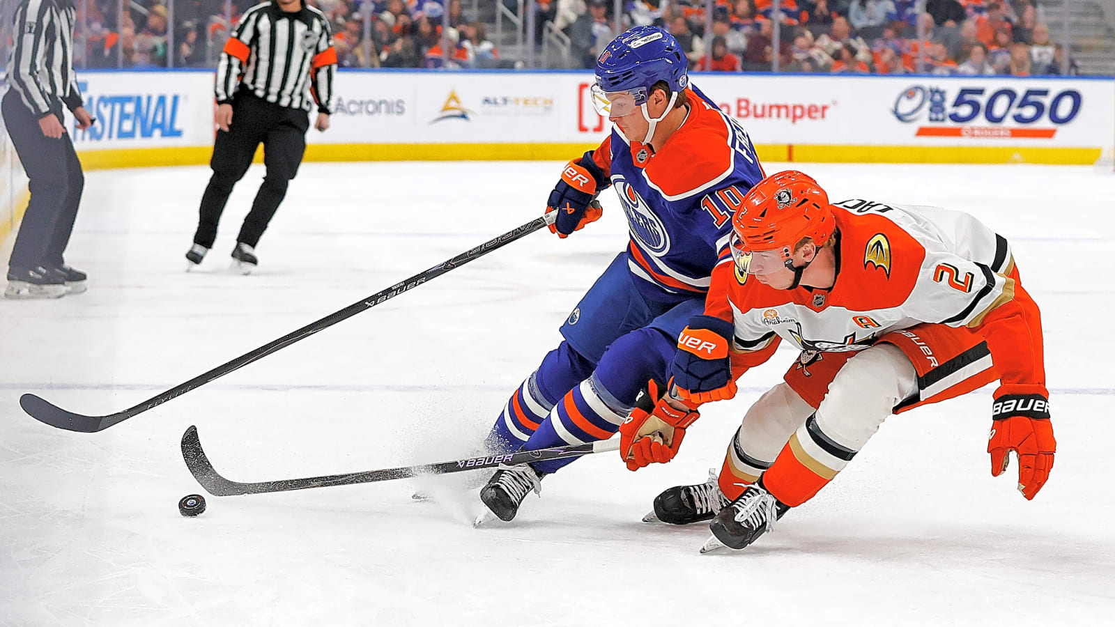 Oilers' Trent Frederic’s Game Is Coming Around