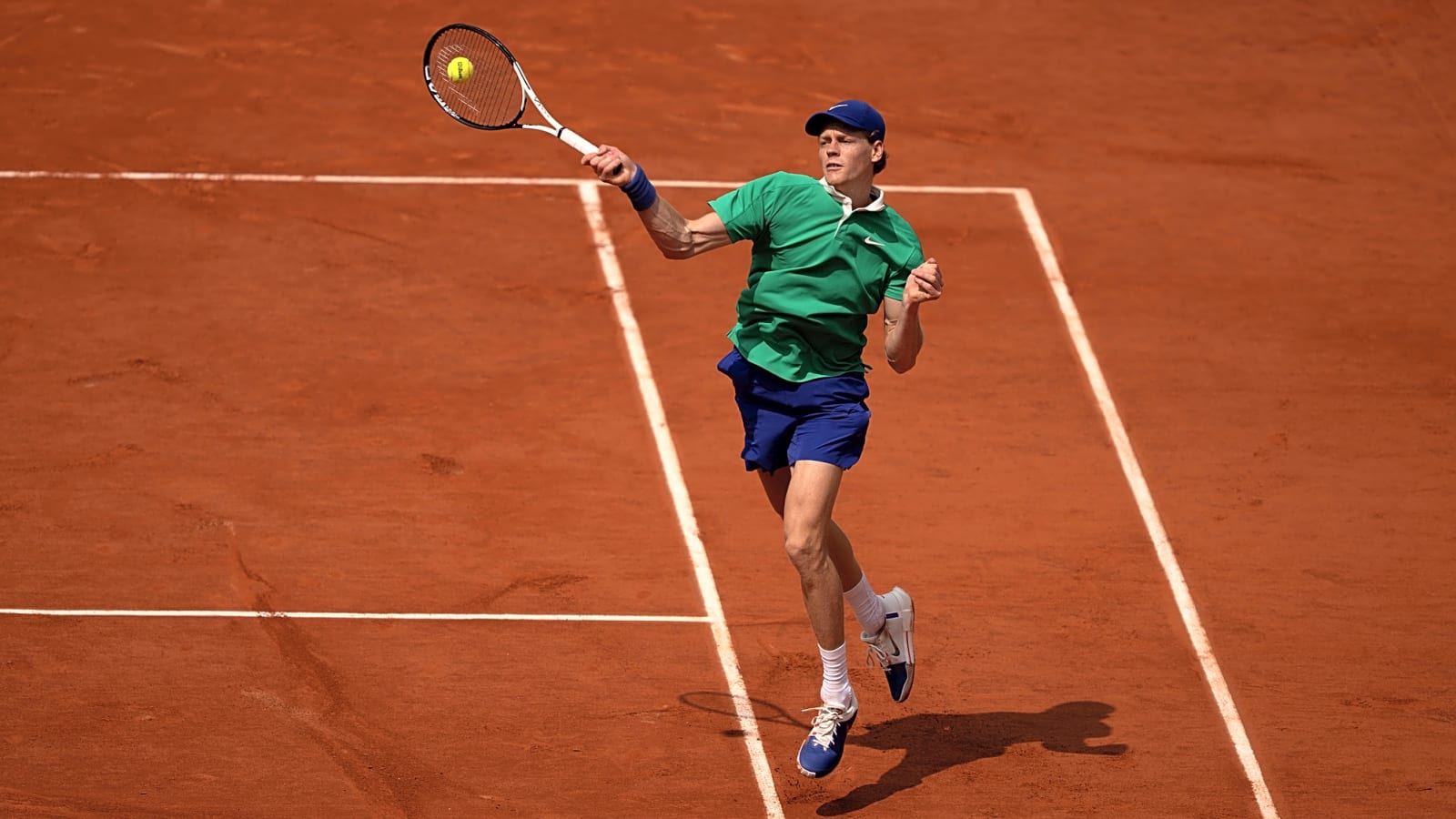 World No.1 Jannik Sinner makes light work of Wimbledon opener against compatriot Luca Nardi