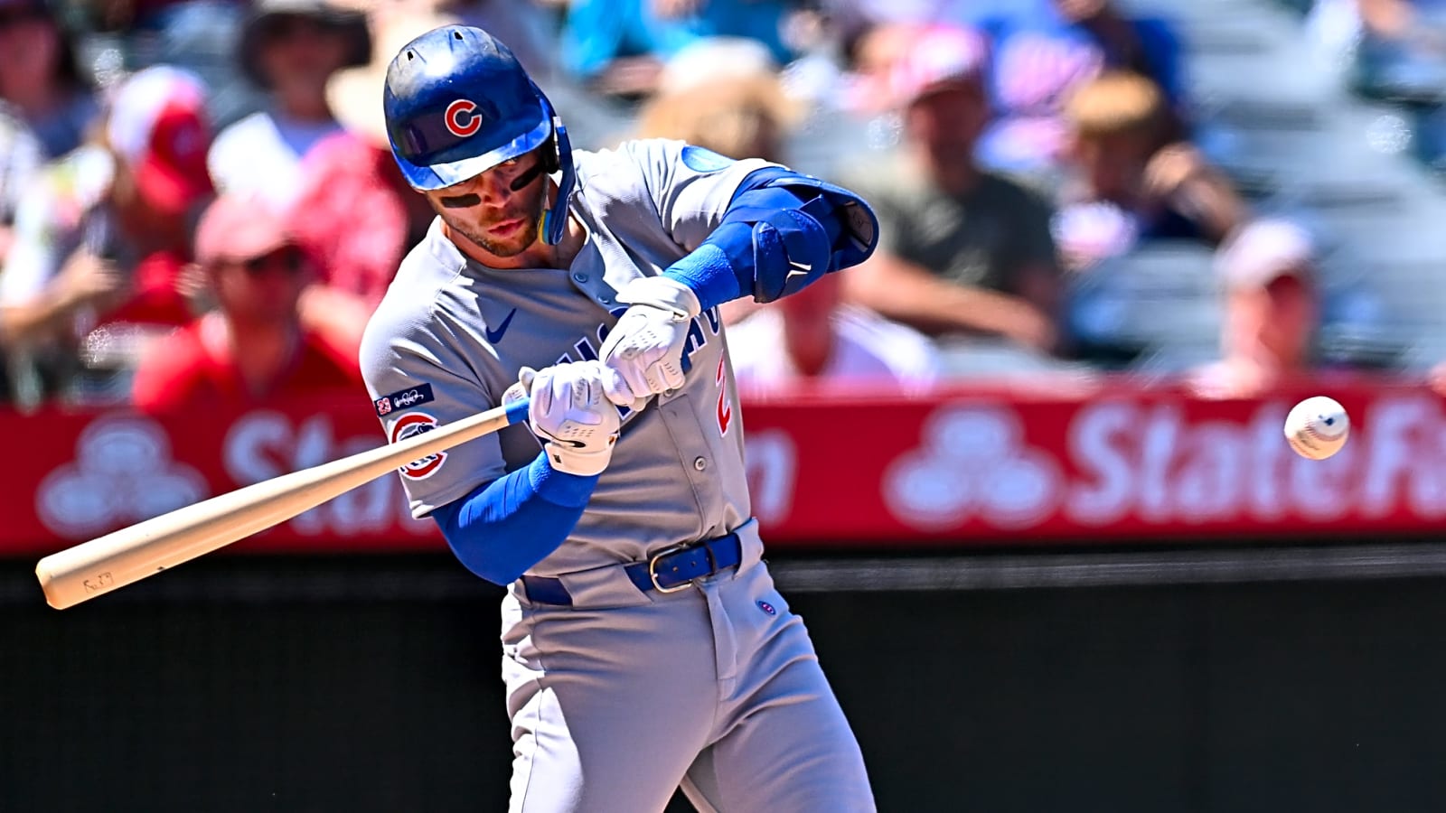 Cubs Edge Angels 4-3 to Finish Three-Game Sweep
