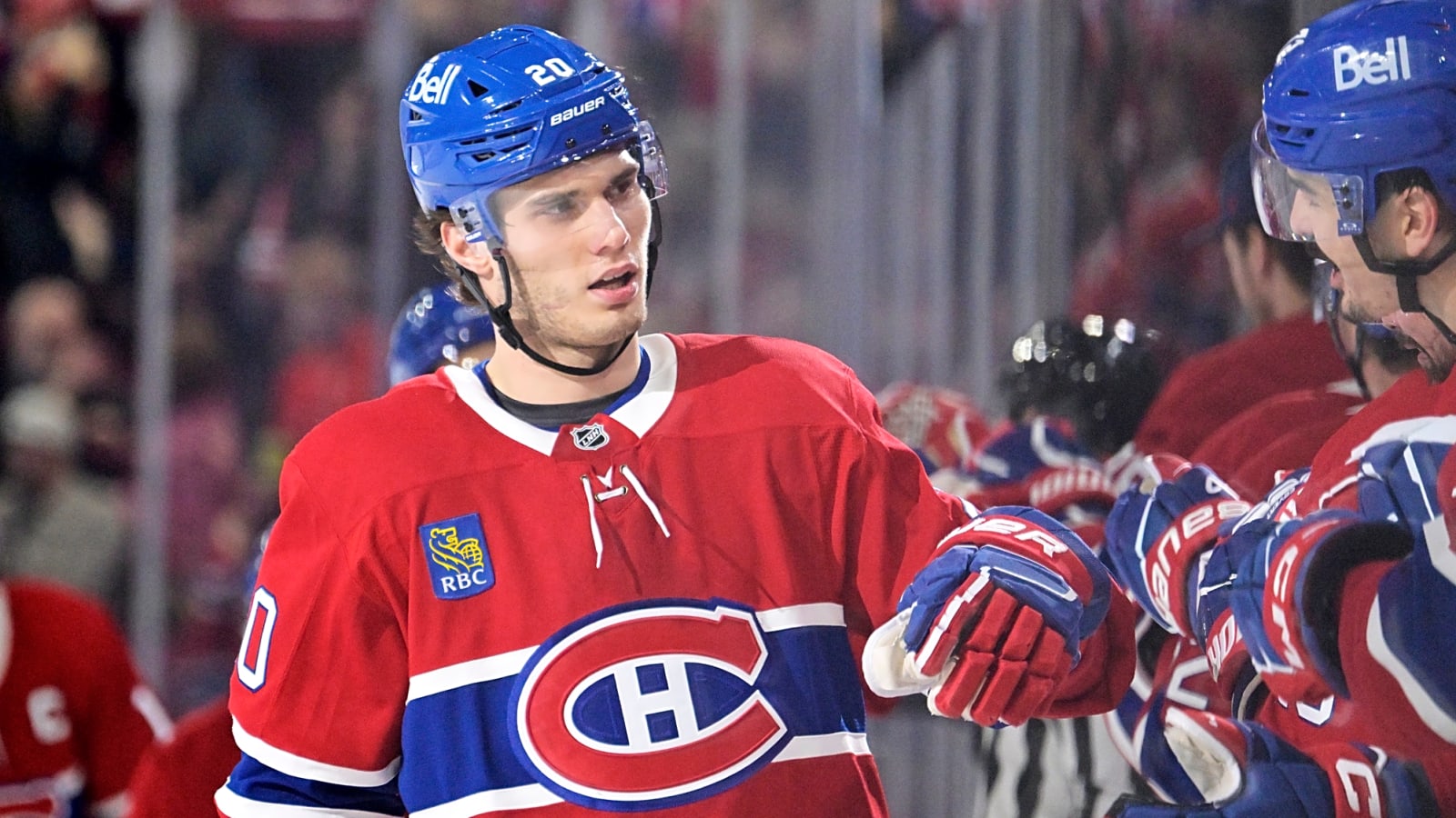 Juraj Slafkovsky’s line has the makings of a top line