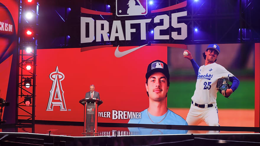 2025 MLB Draft: Angels Select Tyler Bremner, Four Pitchers On Day 1