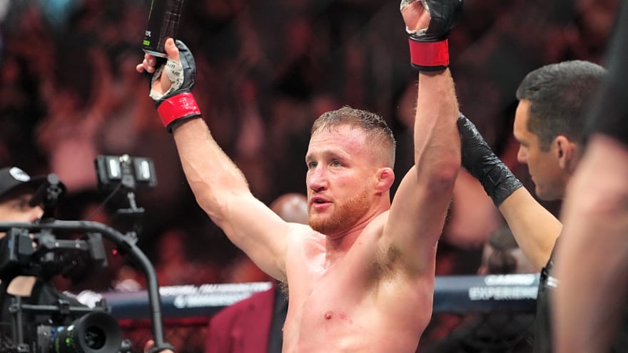 Justin Gaethje Demands UFC Title Fight After Taking Max Holloway Fight at Dana White’s Begging