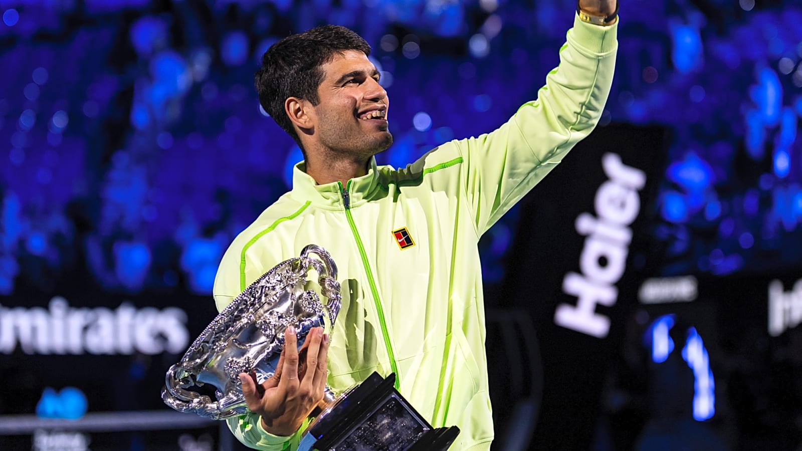 Carlos Alcaraz Survives Against Arthur Rinderknech To Begin Qatar Open