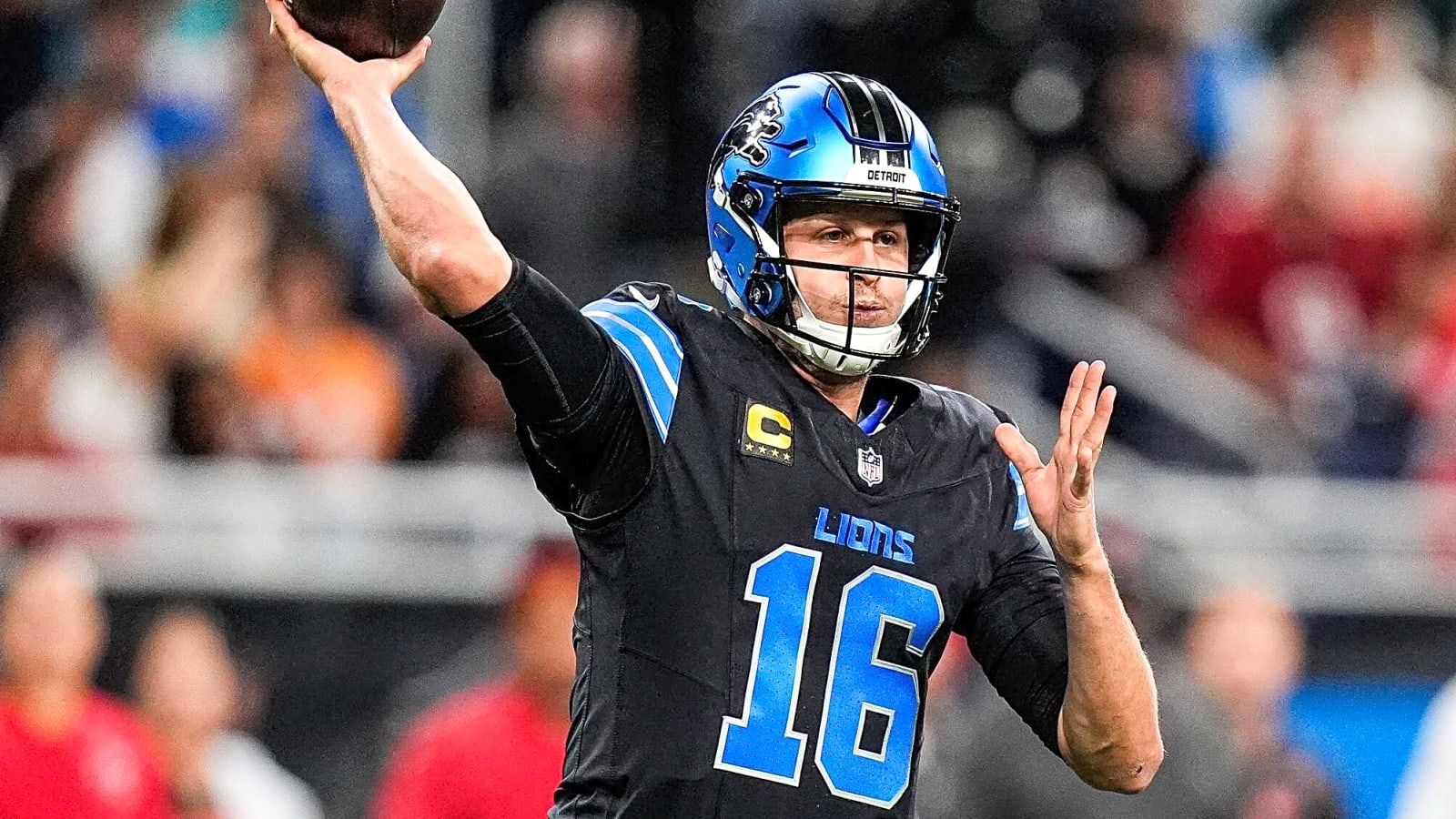 Jared Goff reveals his Halloween 2025 costume along with his daughter, wife