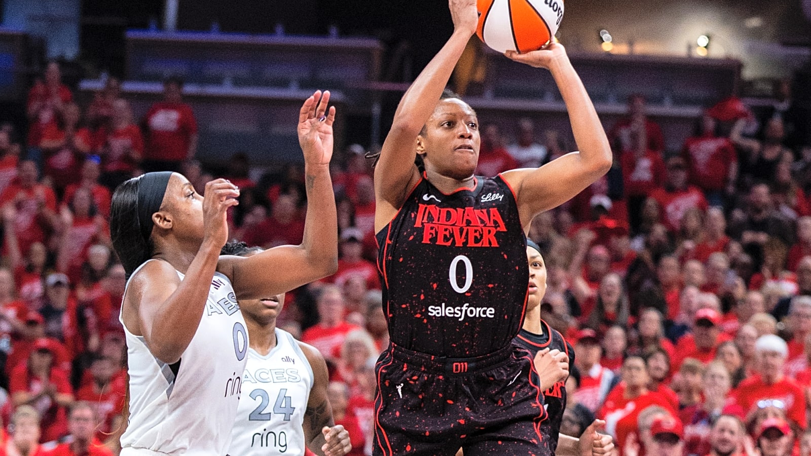 Indiana outpaced the Aces, decisive game 5 on Tuesday in Vegas