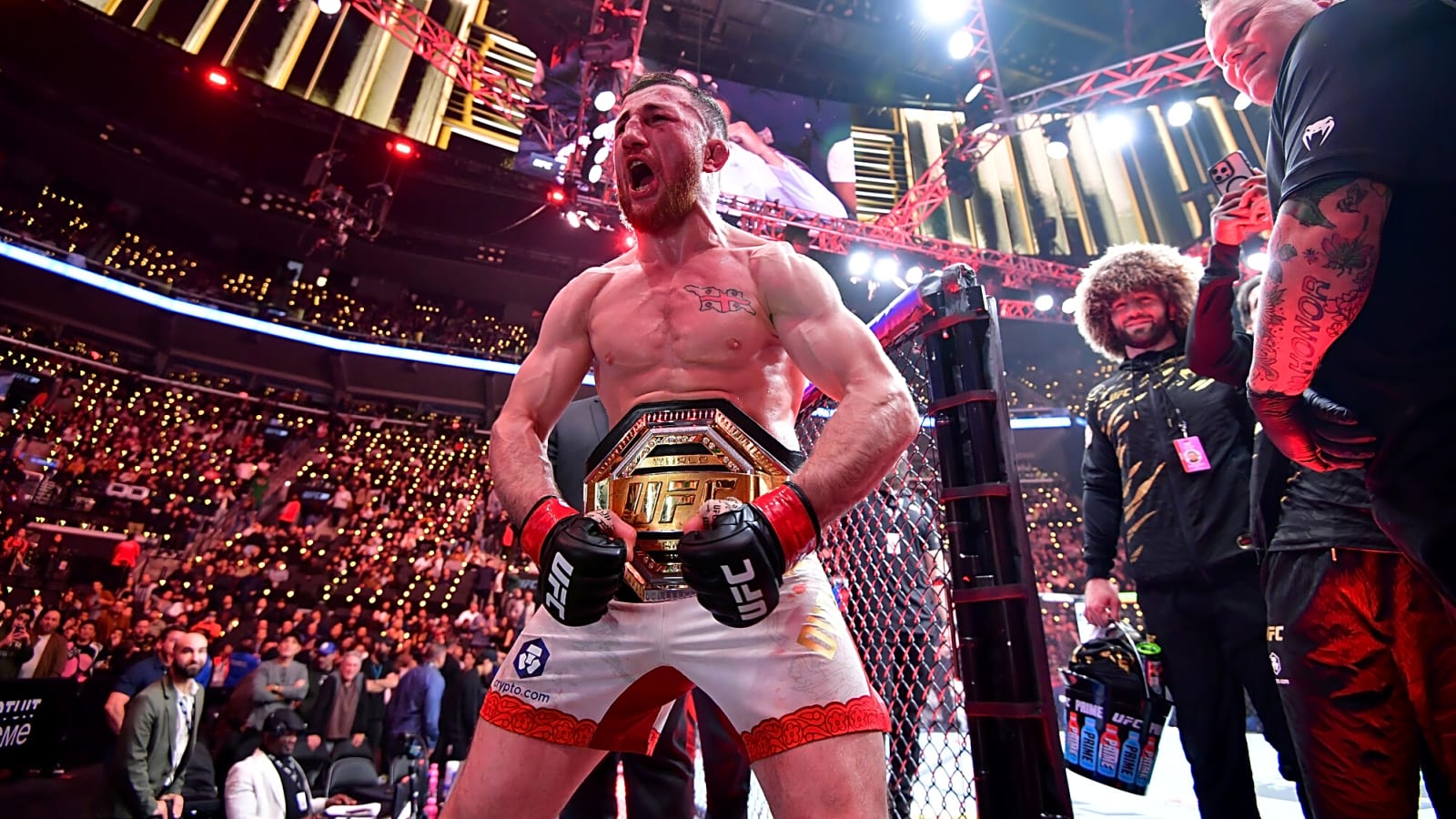 Umar Nurmagomedov Selflessly Nominates Rival Merab Dvalishvili as ‘Fighter of The Year’