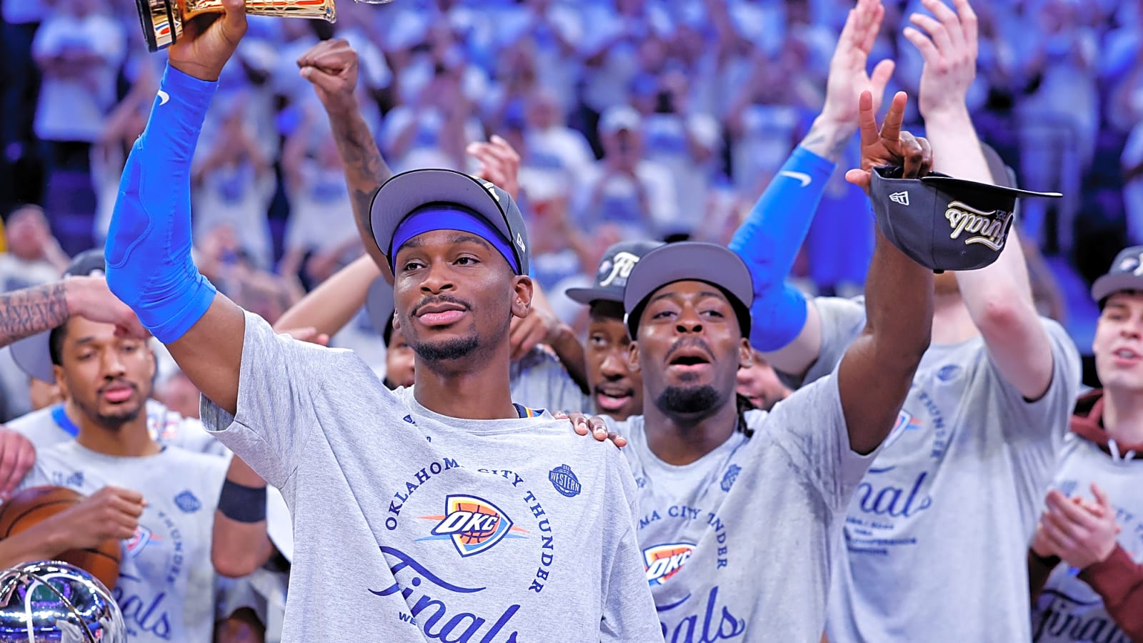 Shai Gilgeous-Alexander Trolls His Dad For Trying To Steal His MVP Trophy