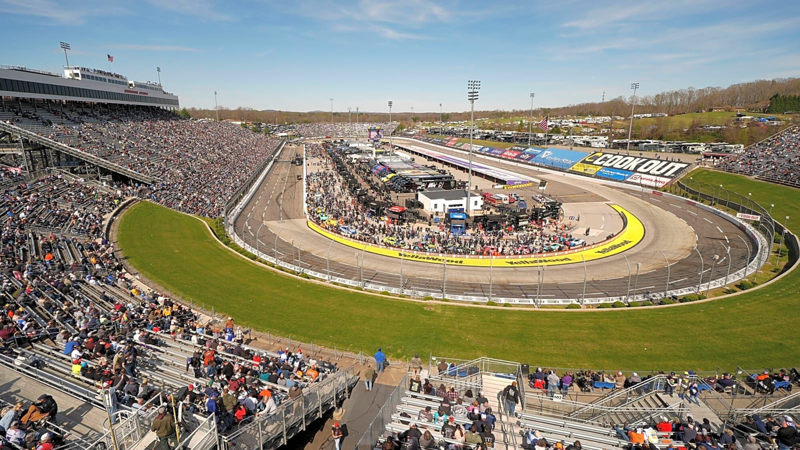 Sunday’s NASCAR race interrupted by flying tent