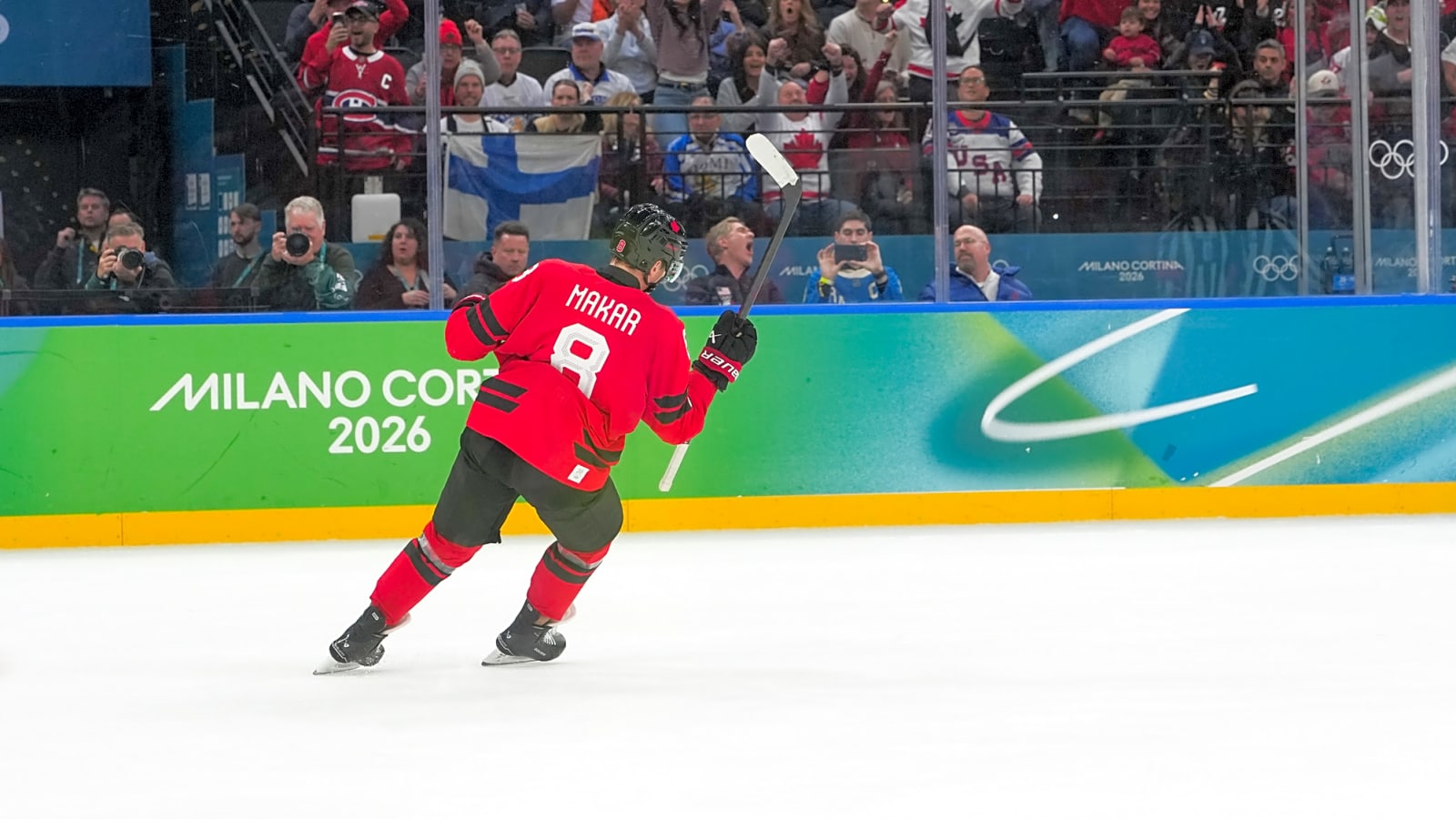 Cale Makar Scores Huge Tying goal for Team Canada