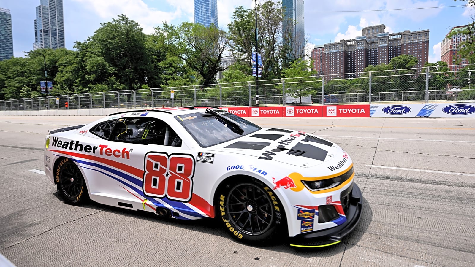 Shane van Gisbergen wins Chicago NASCAR Xfinity race