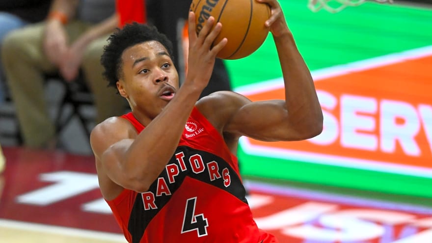 Raptors on rise as Scottie Barnes doing job at both ends early
