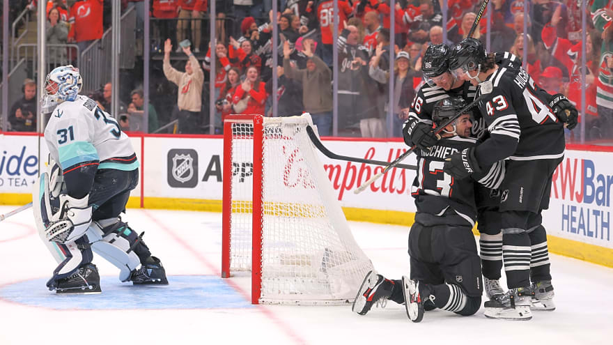 Hischier Calls Game, Devils Defeat Kraken 3-2 In OT