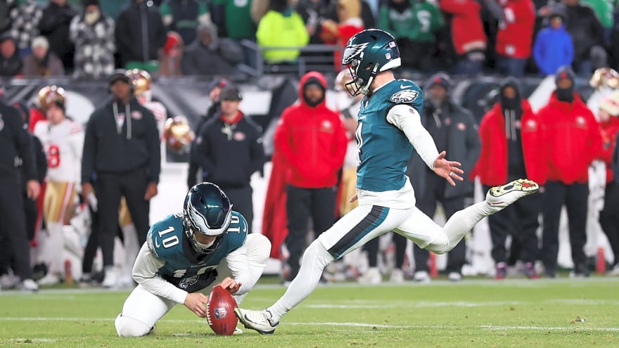 Eagles Reworking K Jake Elliott’s Contract