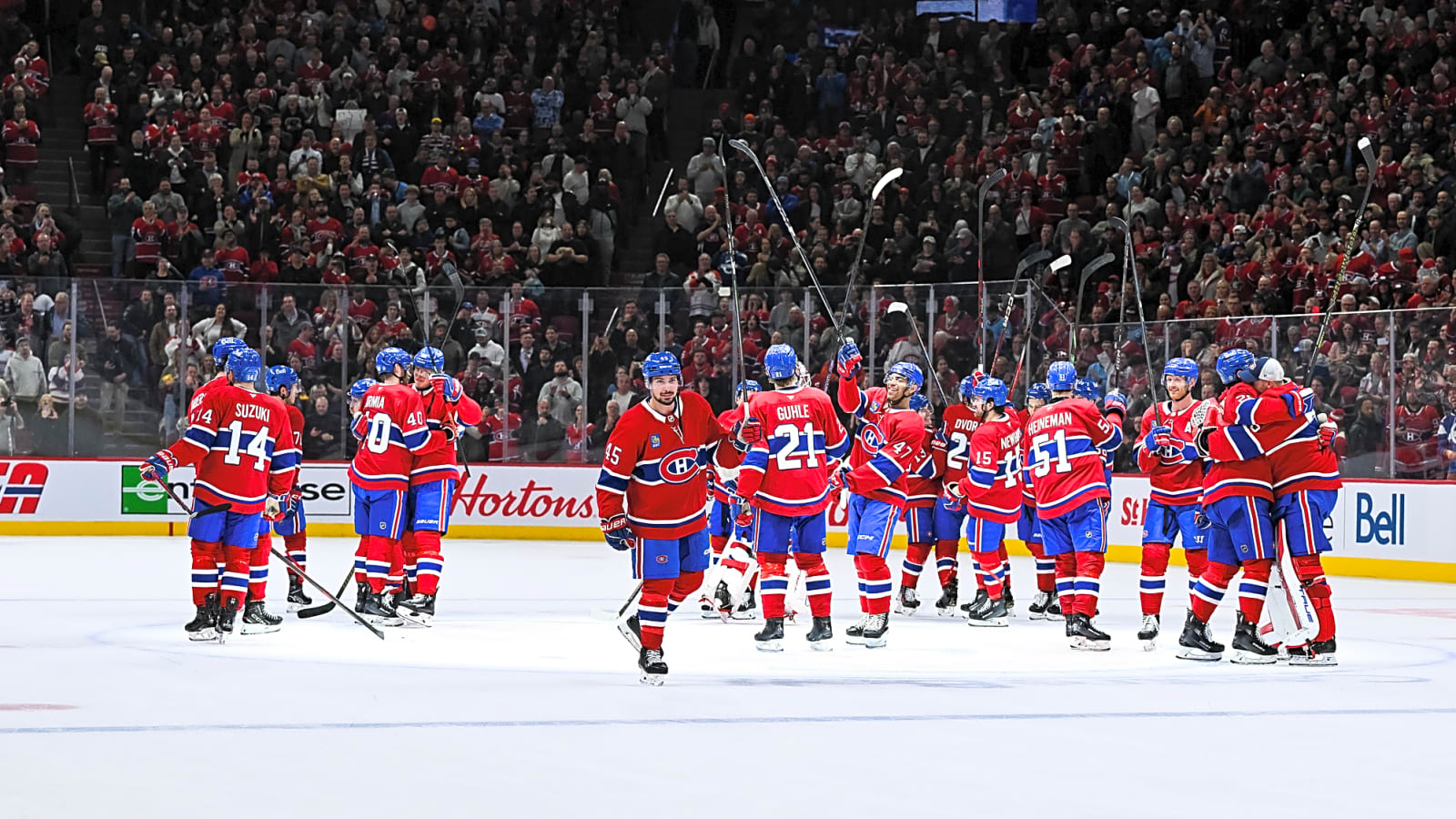 Canadien: no surprises on the identity of the extras