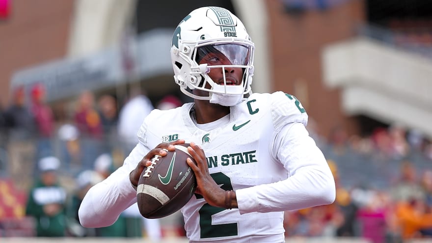 Three programs are separating themselves for former Michigan State QB Aidan Chiles with the Transfer Portal set to open 