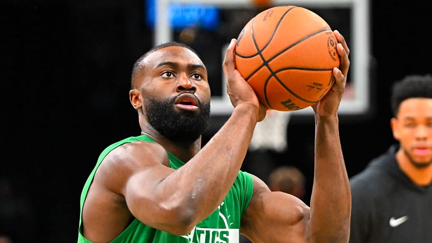 NBA fines Jaylen Brown after ripping officials