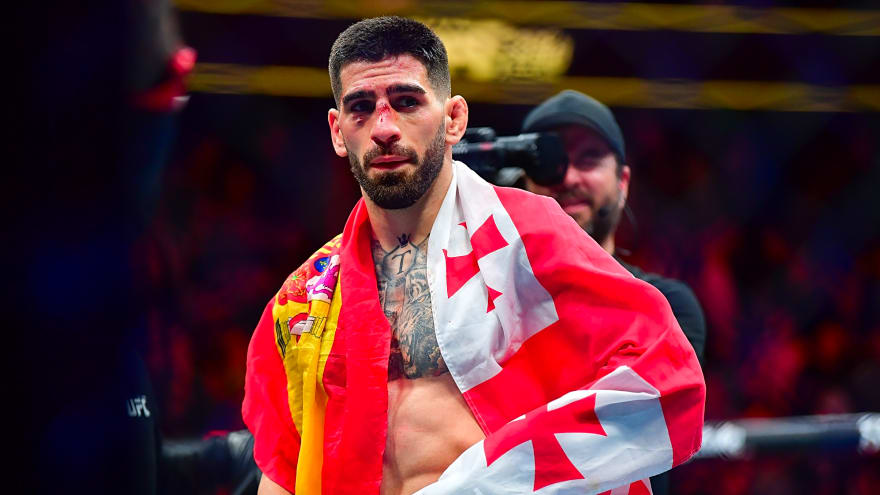 Ilia Topuria ‘welcomed’ to welterweight by former UFC champ despite making promise after Charles Oliveira KO