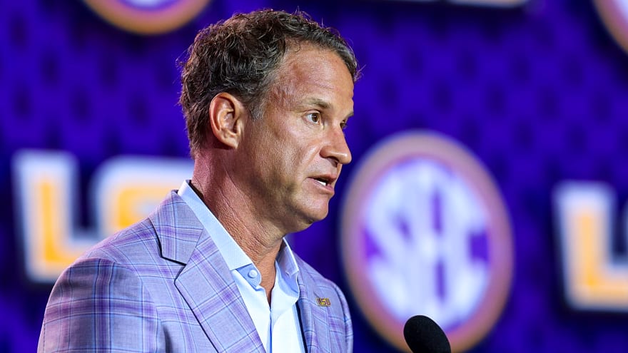 LSU's Lane Kiffin addresses roster decision ahead of Clemson matchup