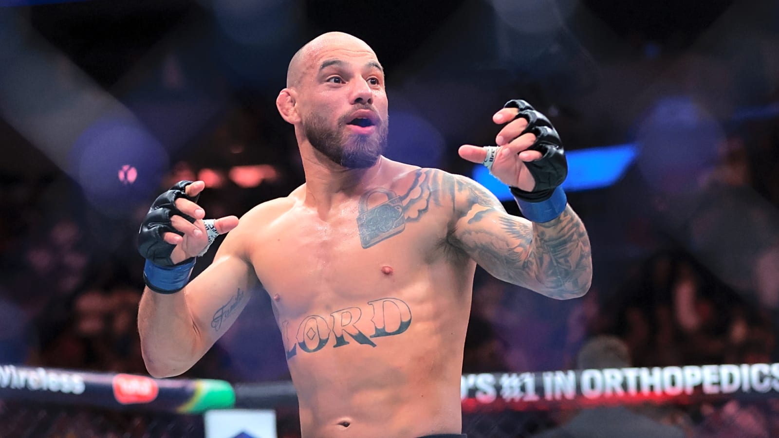 Jean Silva chokes out Bryce Mitchell at UFC 314
