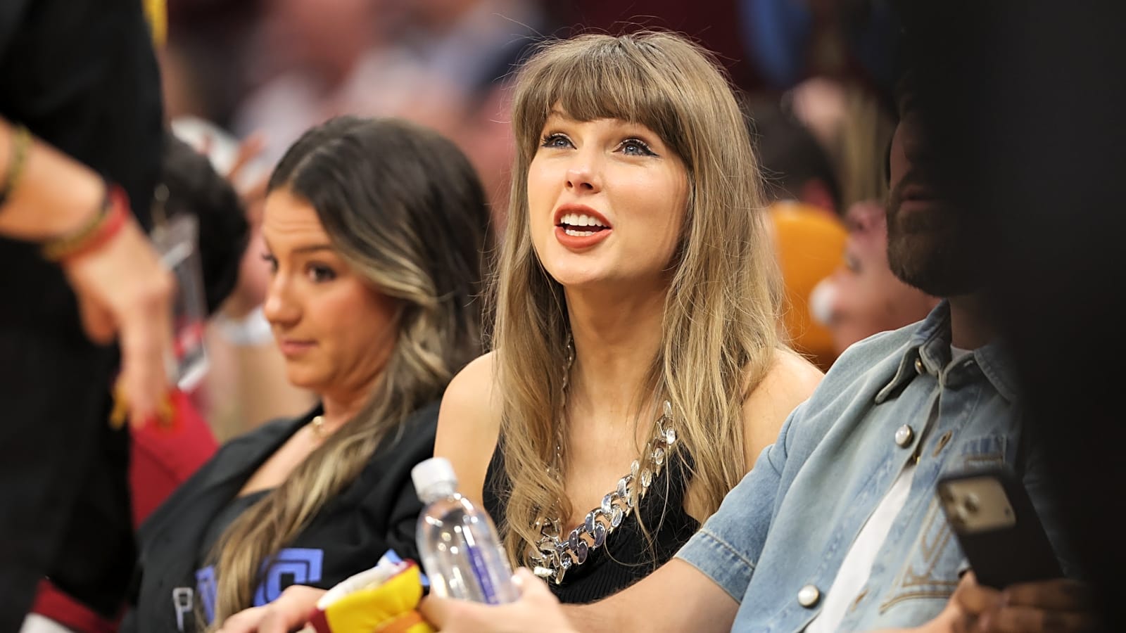 Taylor Swift-Travis Kelce Attend Game 3 Of Eastern Conference Finals Between New York Knicks and Cleveland Cavaliers