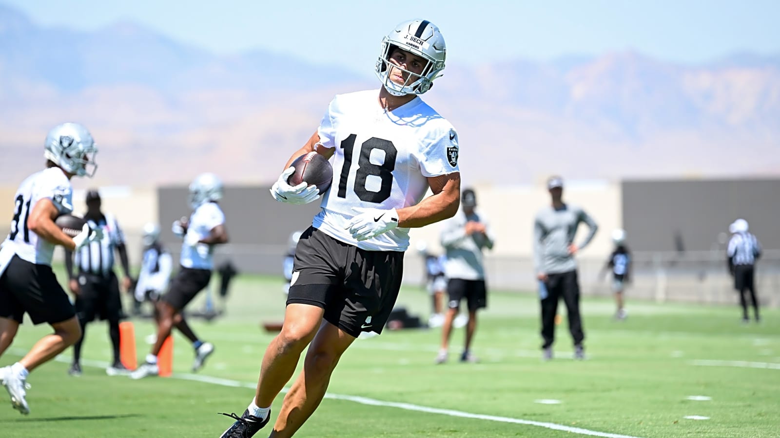 Jack Bech draws comparison to legendary Raiders receiver