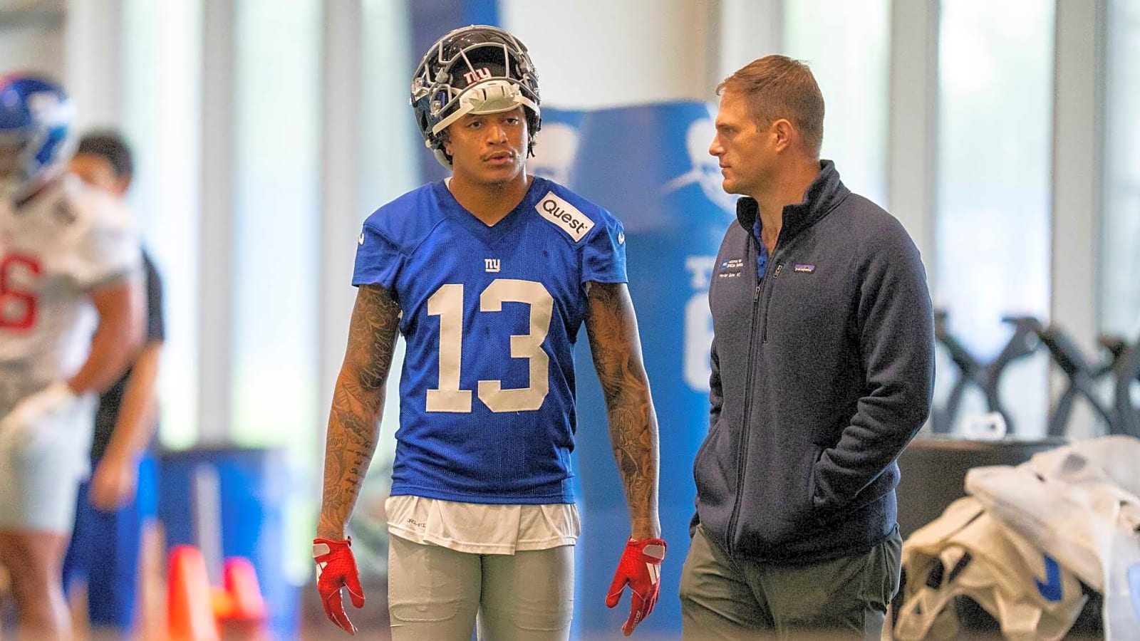 Former Tennessee WR Jalin Hyatt could be on a collision course for an awkward situation with former Giants star