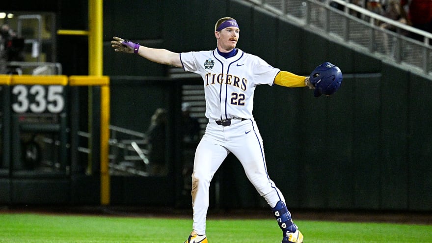 Pittsburgh Pirates select LSU 1B Jared Jones in 2025 MLB Draft