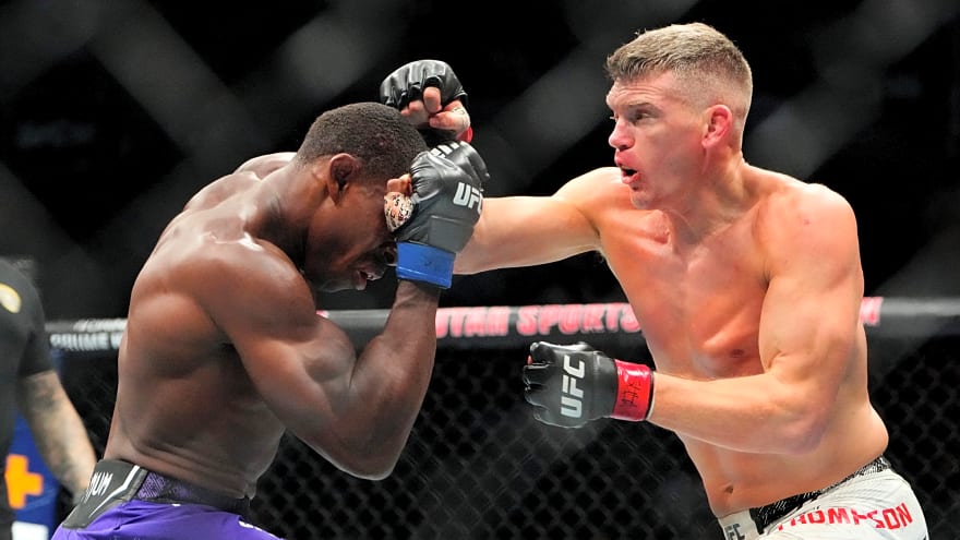 Stephen Thompson responds to UFC Abu Dhabi star’s ‘old guys’ callout after KO that shocked Islam Makhachev