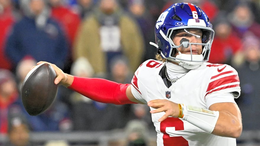 Giants interim OC shares familiar warning for rookie QB Jaxson Dart