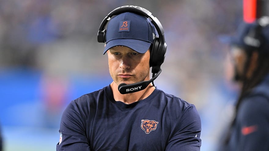 Ben Johnson has testy exchange with reporter after Bears’ loss to Lions