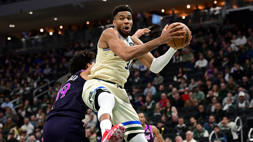 Giannis Antetokounmpo may be holding up the NBA trade market
