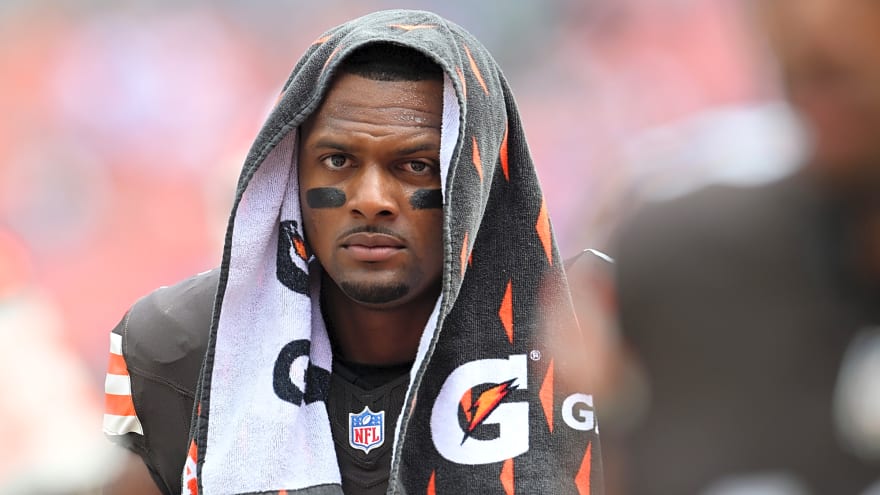 Is Browns' Watson close to leapfrogging Gabriel, Sanders on depth chart?