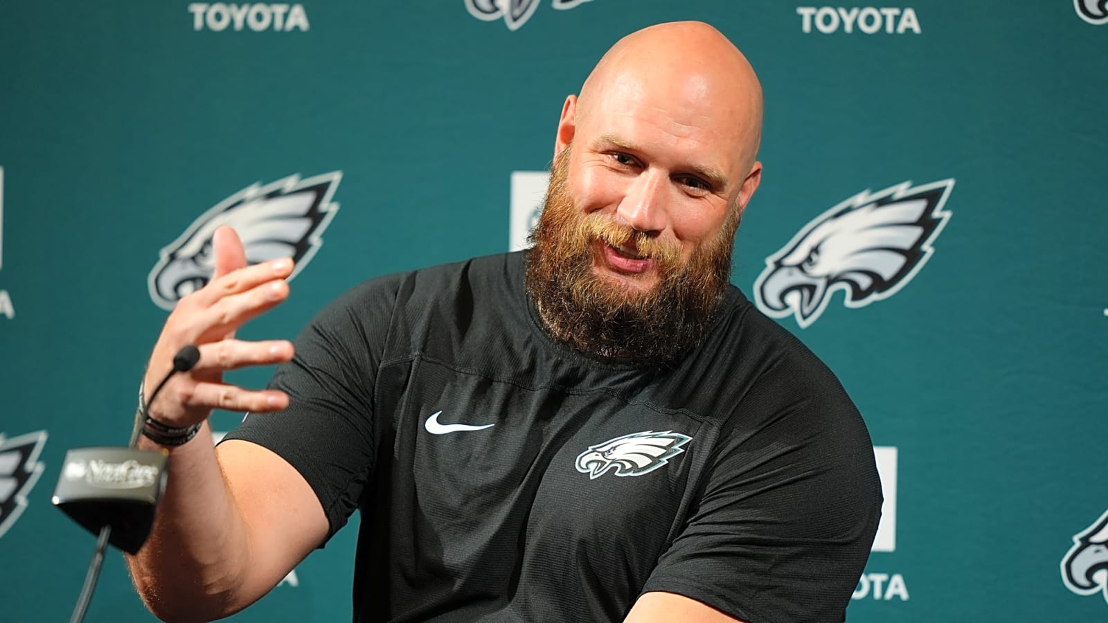 Eagles’ Tush Push: Lane Johnson Credits 'Heavy Slaughters' as NFL Fails to Ban the Controversial Play