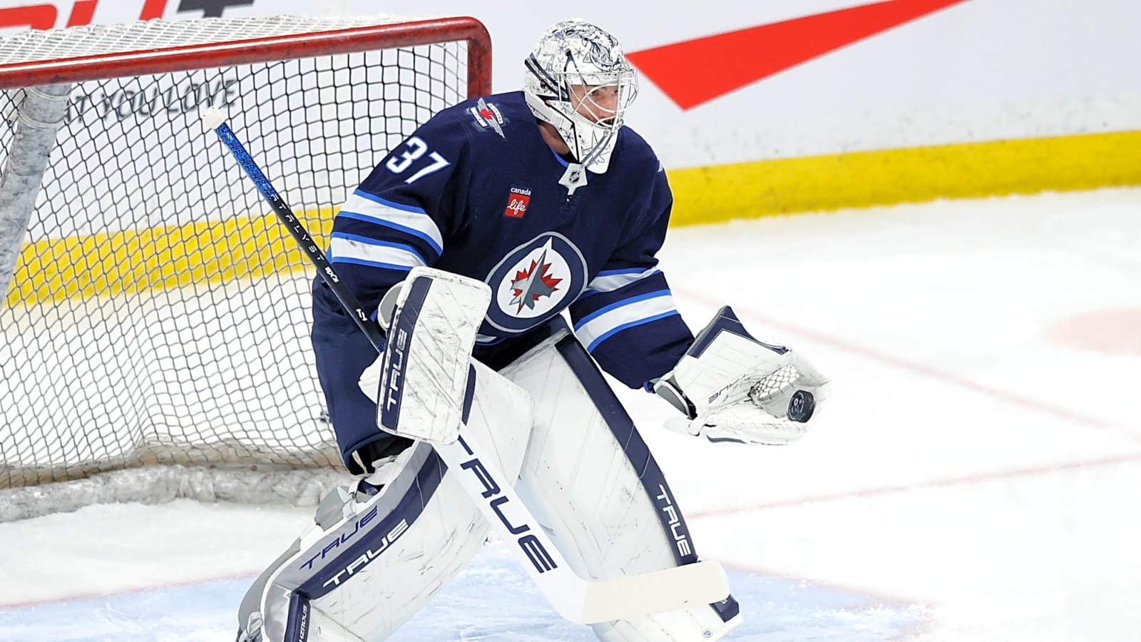 Connor Hellebuyck Breaks His Silence on Playoff Goalie Fight That Nearly Took Place Last Night