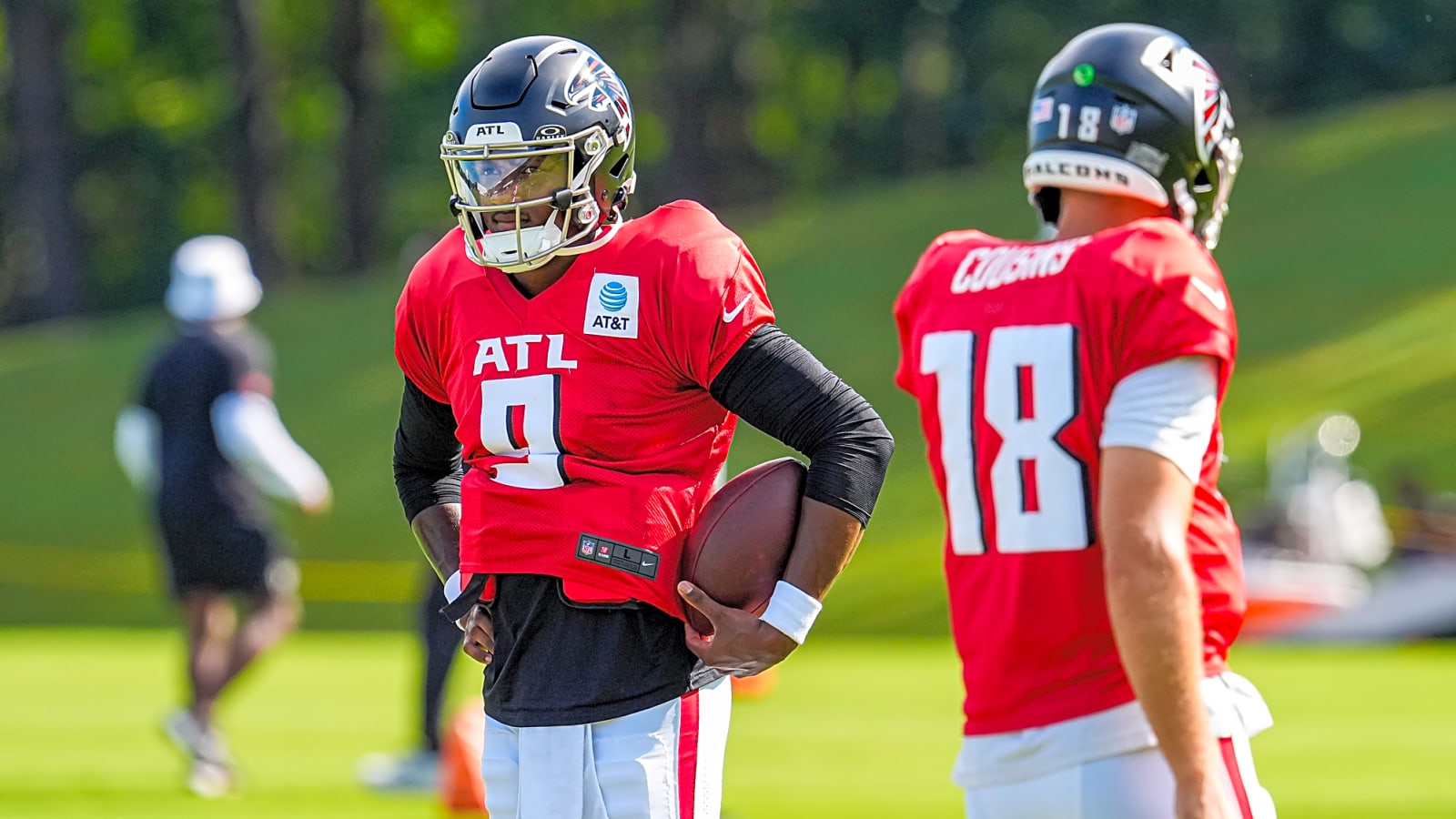 Is Penix Jr. looking over his shoulder with Cousins still on roster?