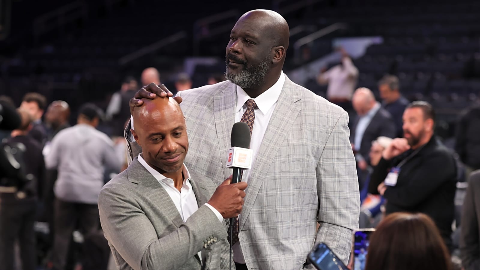 Shaq crashed ESPN 'NBA Countdown' pregame show