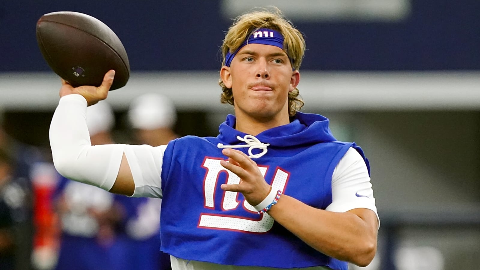 When did Giants realize Dart may be better than Wilson?