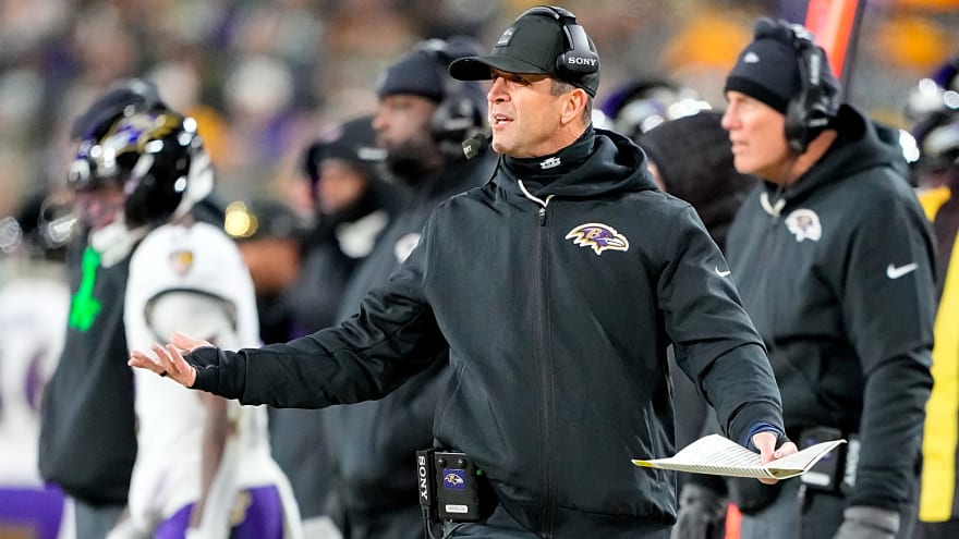 Giants Expected To Interview John Harbaugh; Jaxson Dart Appeals To Free Agent HC?