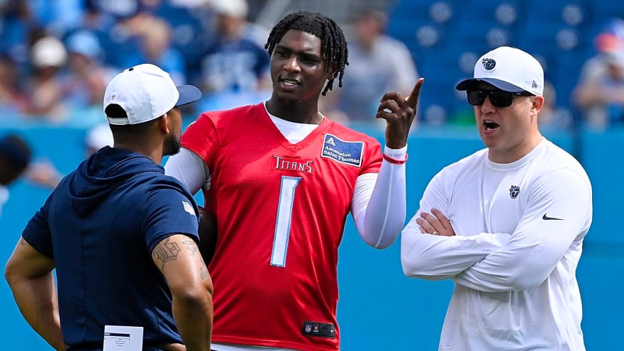 Titans praise Cam Ward’s rapid development, emerging leadership